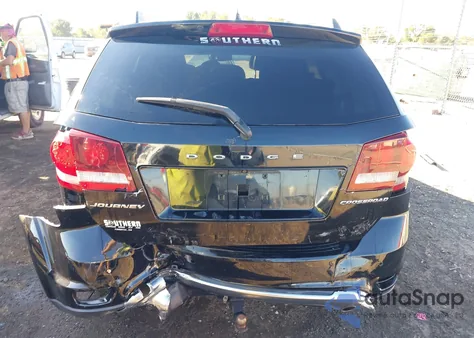 2016 Dodge Journey Crossroad Plus из США, поврежденный, VIN 3C4PDCGG2GT110049